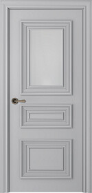 Межкомнатная дверь Палаццо 3/1 Эмаль пепельный - фото Межкомнатная дверь Палаццо 3/1 Эмаль пепельный - фото