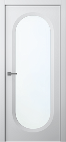Межкомнатная дверь Аргентум 1B Эмаль белый - фото Межкомнатная дверь Аргентум 1B Эмаль белый - фото