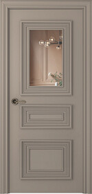 Межкомнатная дверь Палаццо 3/1 Эмаль мокко - фото Межкомнатная дверь Палаццо 3/1 Эмаль мокко - фото