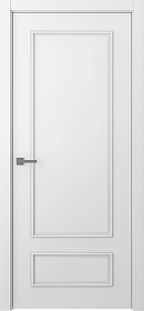 Межкомнатная дверь Ламира 5 Эмаль белый - фото Межкомнатная дверь Ламира 5 Эмаль белый - фото