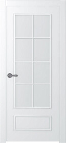 Межкомнатная дверь Ламира 5 Эмаль белый - фото Межкомнатная дверь Ламира 5 Эмаль белый - фото