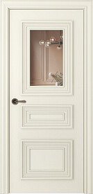 Межкомнатная дверь Палаццо 3/1 Эмаль шампань - фото Межкомнатная дверь Палаццо 3/1 Эмаль шампань - фото